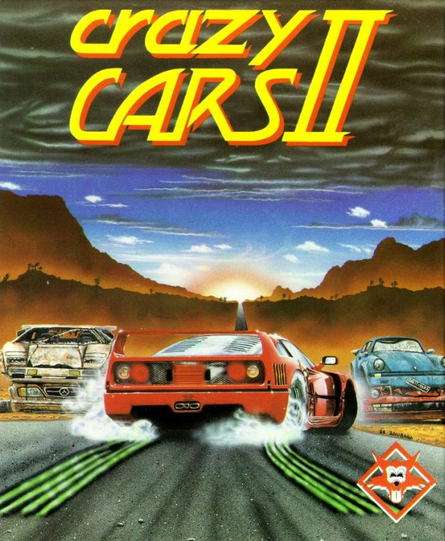 Crazy Cars II — box-2D (EU)