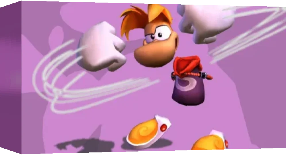 Rayman 2 - The Great Escape — box-3D (WOR)