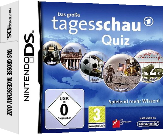 Grosse Tagesschau Quiz, Das — box-3D (DE)