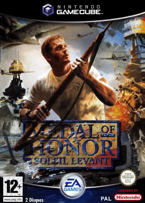 Medal of Honor - Rising Sun — box-2D (FR)
