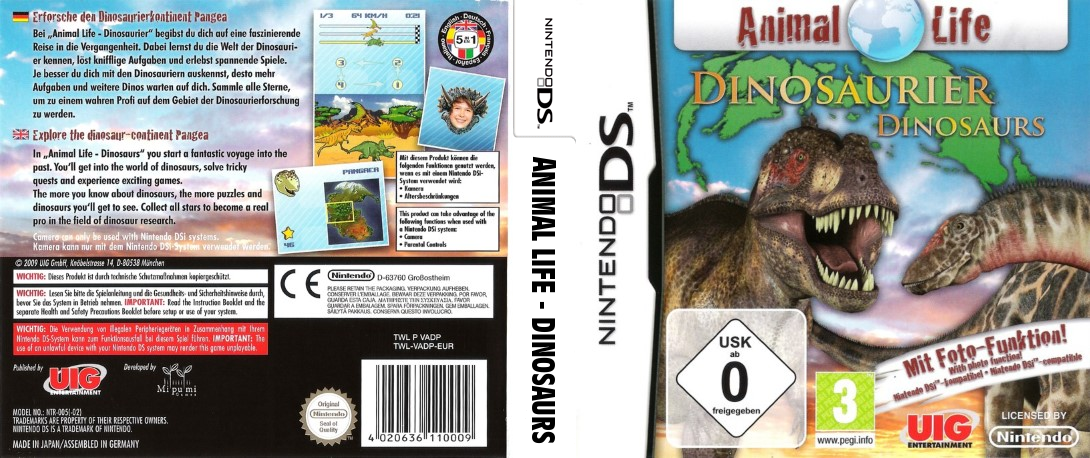 Animal Life - Dinosaurs — box-texture (DE)