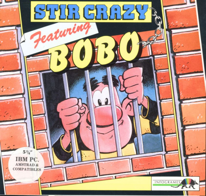 Stir Crazy Featuring Bobo box art