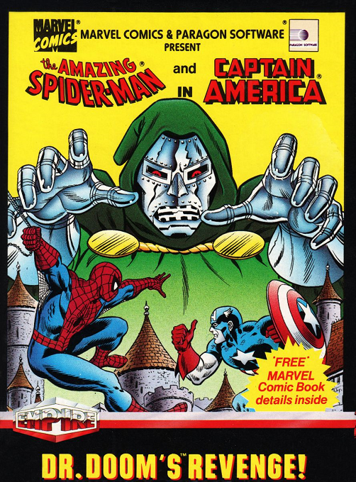 Amazing Spider-man And Captain America In Dr. Doom's Revenge!, The box art