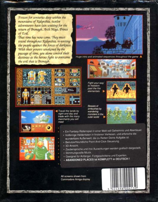 Abandoned Places - A Time For Heroes — box-2D-back (EU)