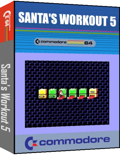 Santa's Workout 5 — box-3D (CUS)