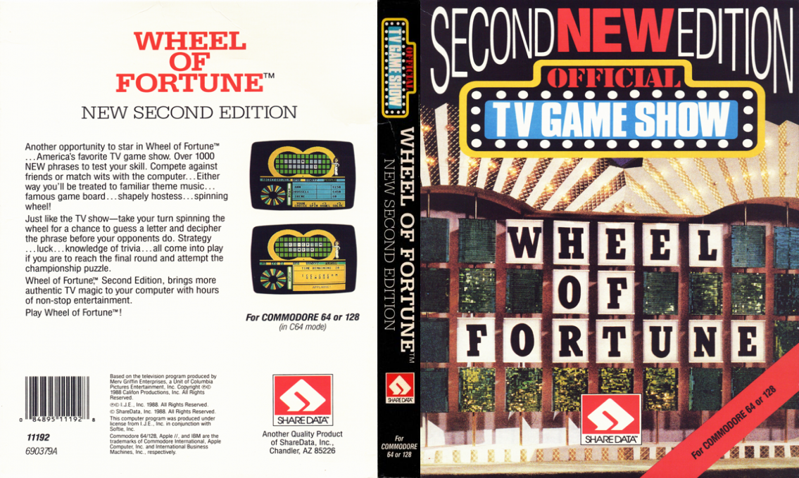 Wheel Of Fortune - New Second Edition — box-texture (US)
