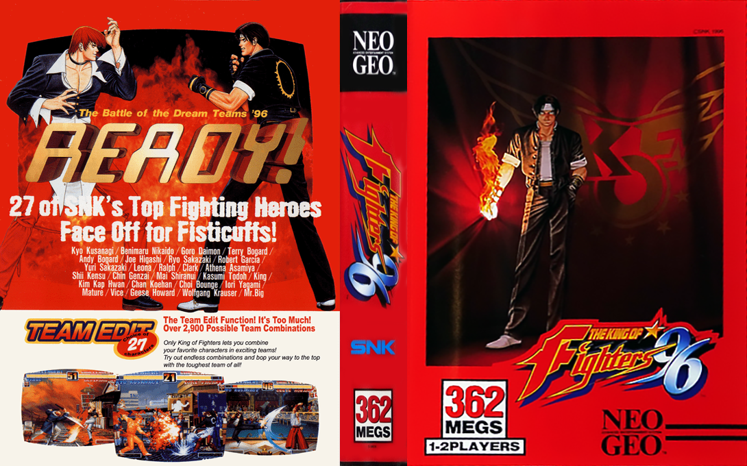 The King of Fighters '96 — box-texture (WOR)