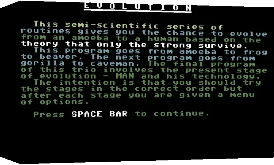 Evolution — box-3D (WOR)