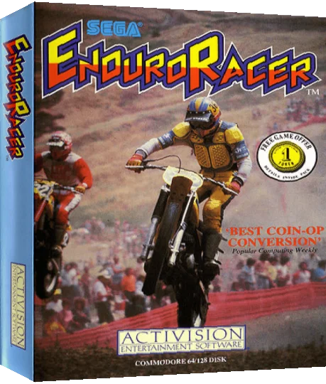 Enduro Racer — box-3D (EU)