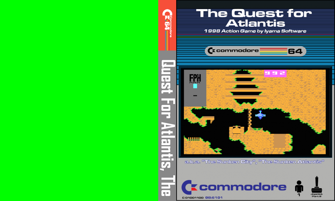The Quest for Atlantis — box-texture (CUS)