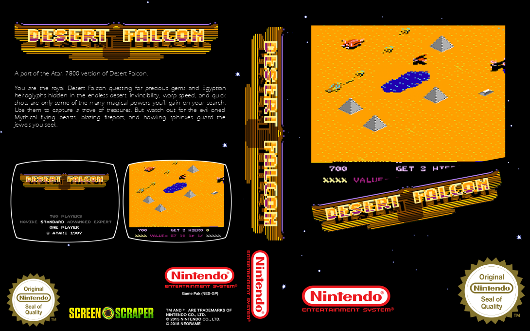 Desert Falcon — box-texture (SS)