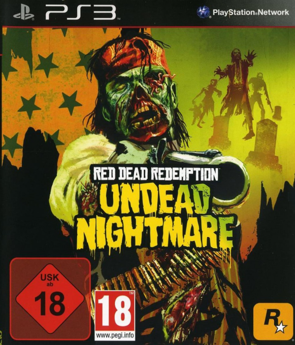 Red Dead Redemption - Undead Nightmare — box-2D (DE)