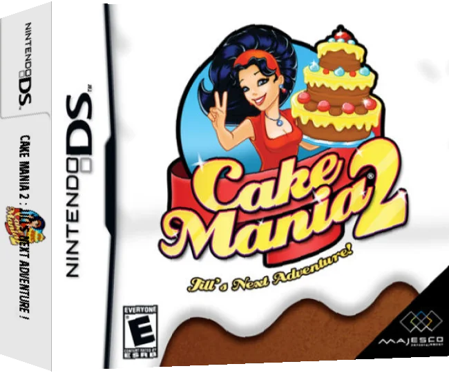 Cake Mania 2 - Jill's Next Adventure! — box-3D (US)
