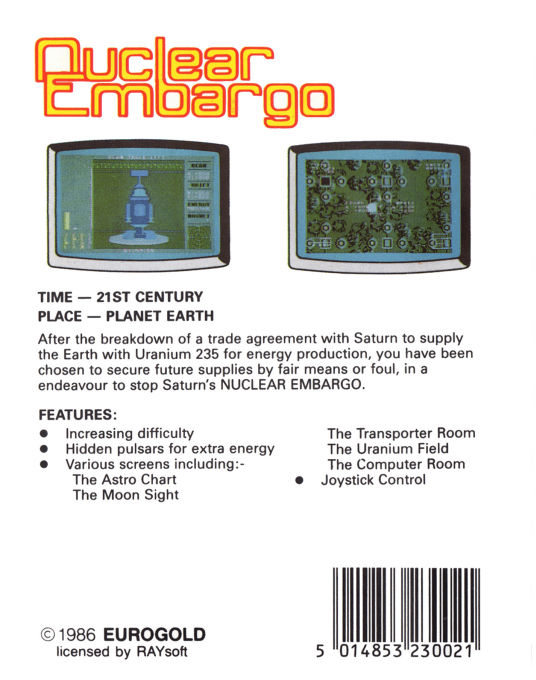 Nuclear Embargo — box-2D-back (EU)