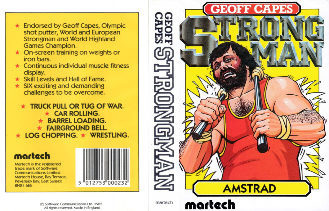Geoff Capes Strongman — box-texture (EU)