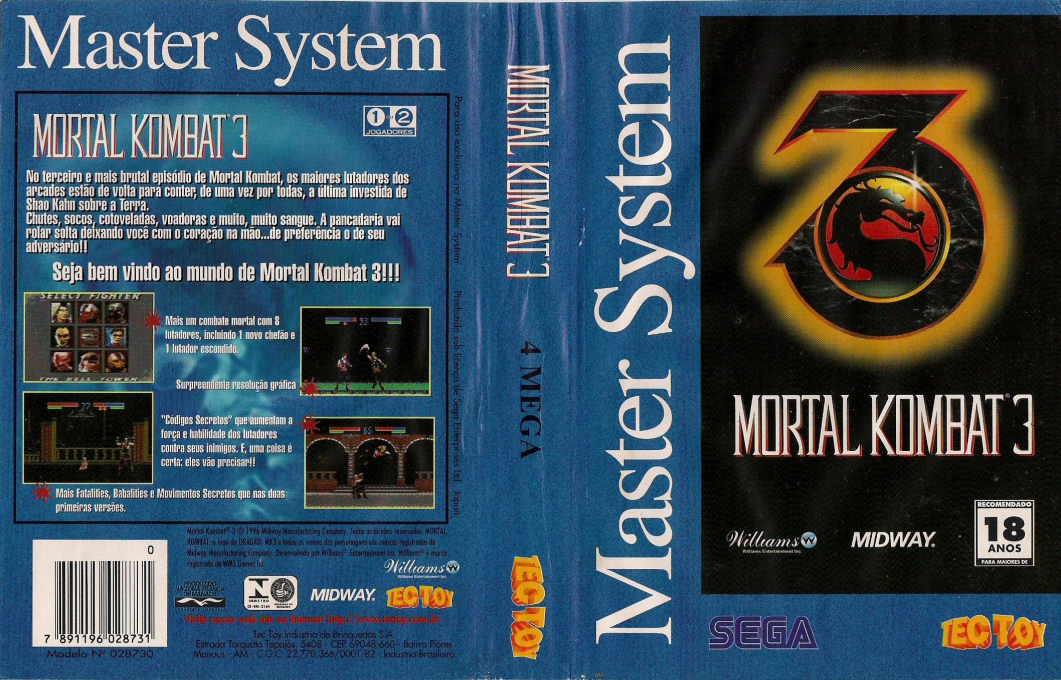 Mortal Kombat 3 — box-texture (BR)
