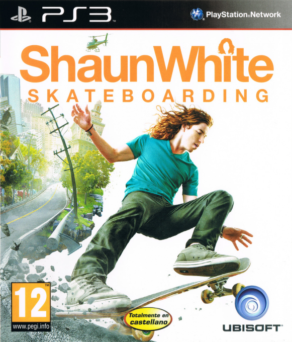 Shaun White Skateboarding box art
