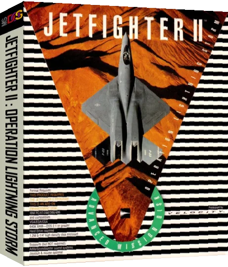 JetFighter 2 - Operation Lightning Storm — box-3D (US)