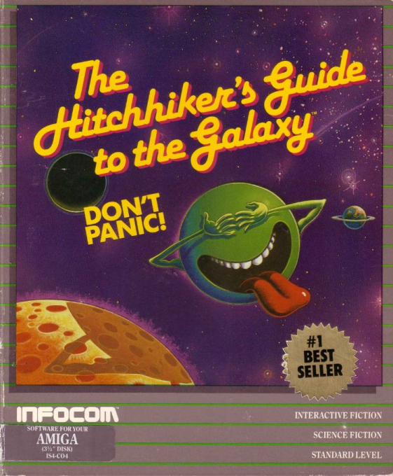 Hitchhiker's Guide To The Galaxy, The box art
