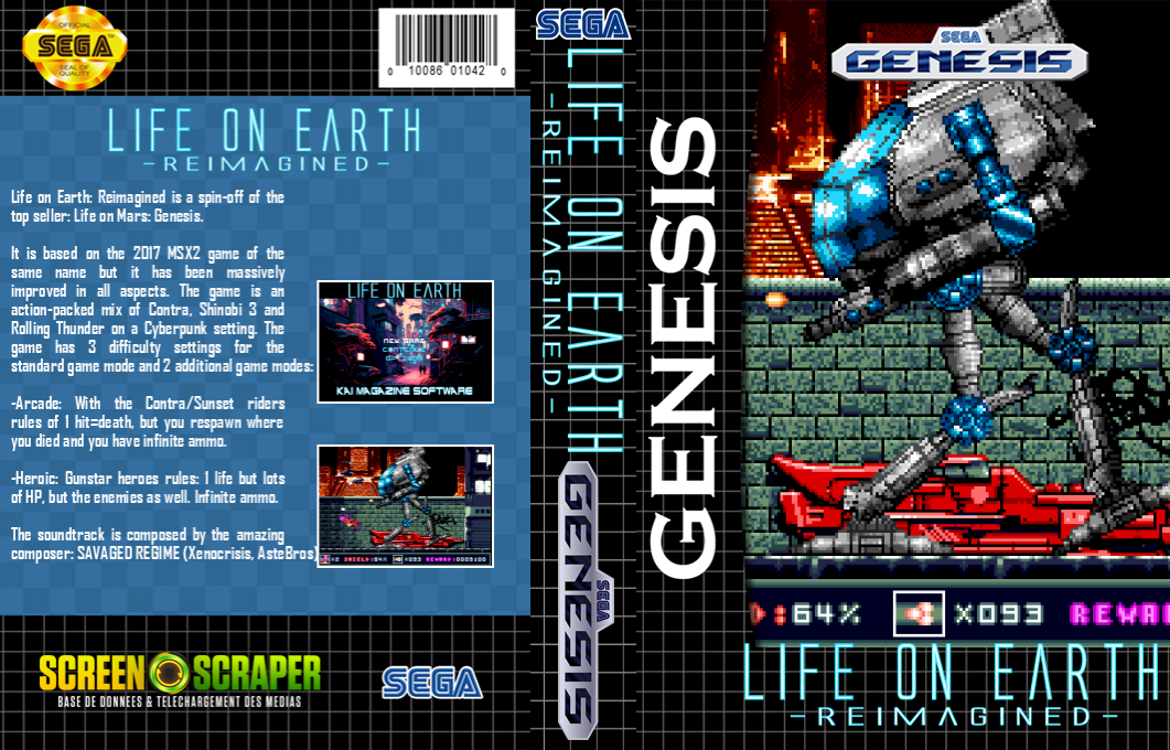 Life On Earth : Reimagined — box-texture (SS)
