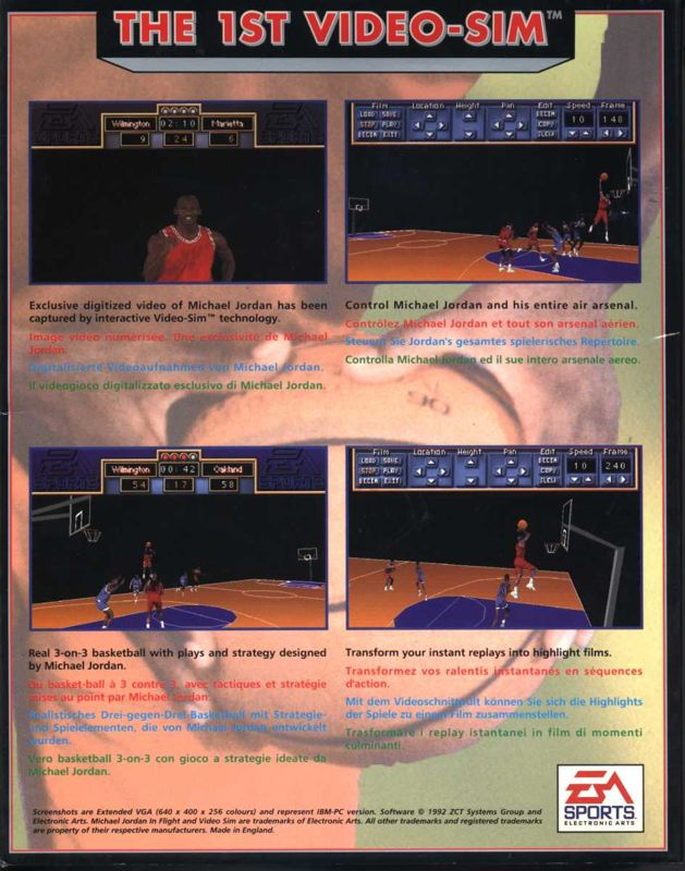 Michael Jordan In Flight — box-2D-back (EU)