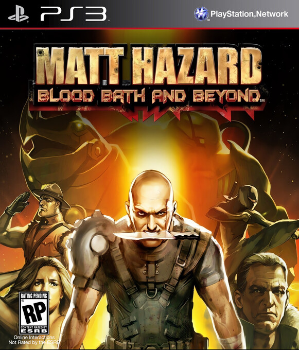 Matt Hazard - Blood Bath and Beyond box art