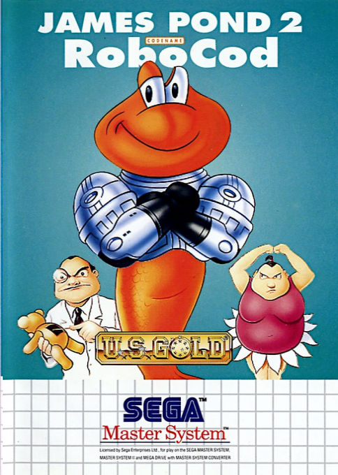 James Pond 2 - Codename RoboCod box art