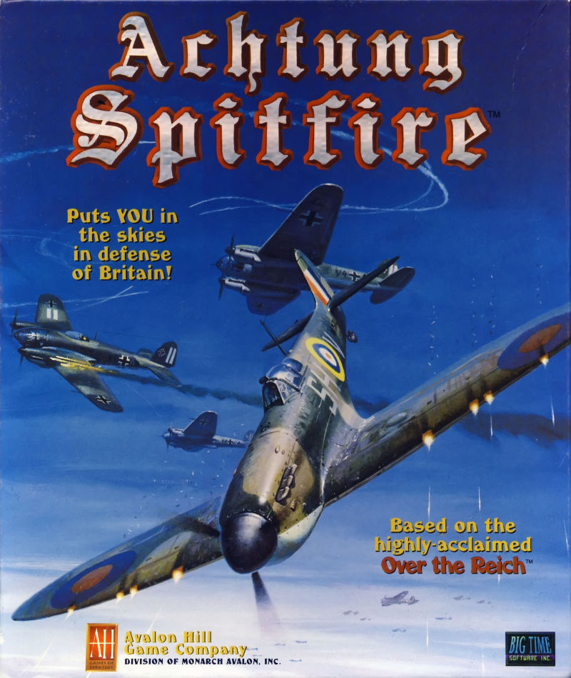 Achtung Spitfire box art