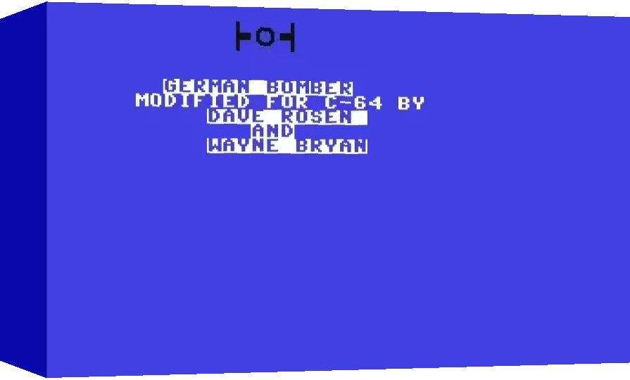 German Bomber — box-3D (WOR)