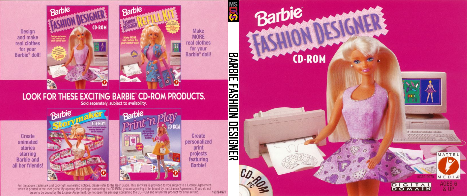Barbie Fashion Designer — box-texture (CUS)