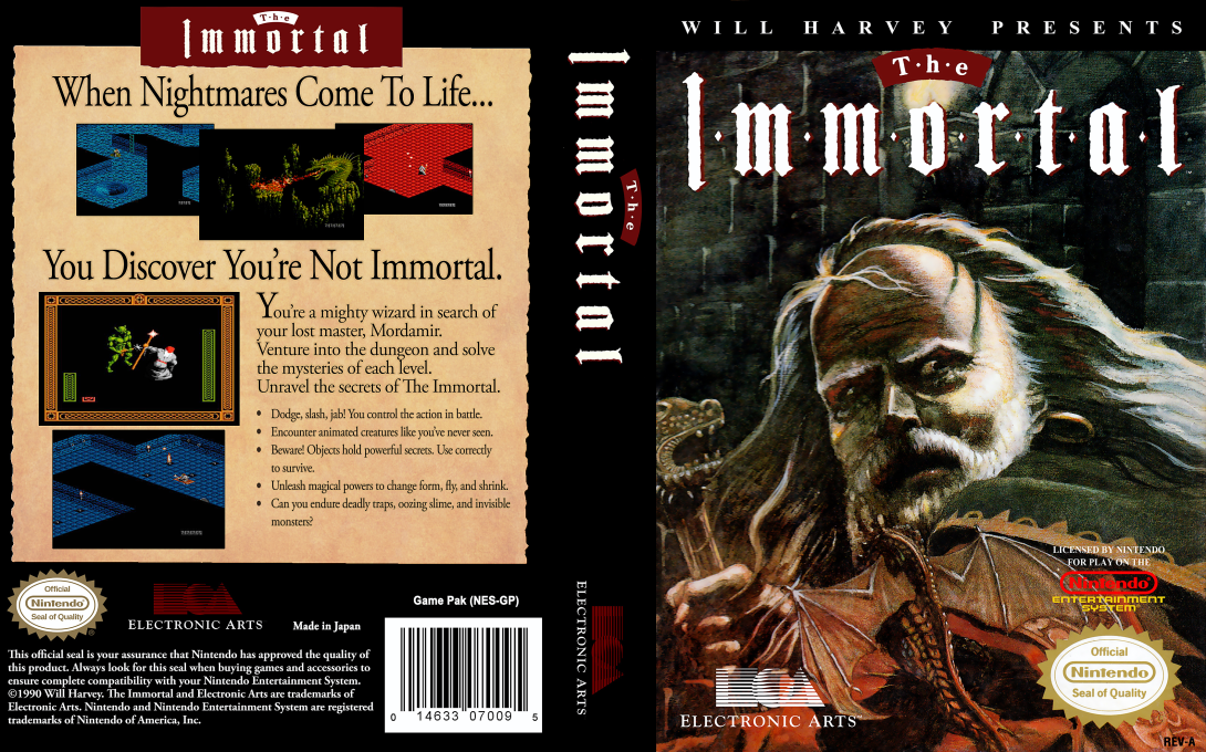 Immortal, The — box-texture (US)