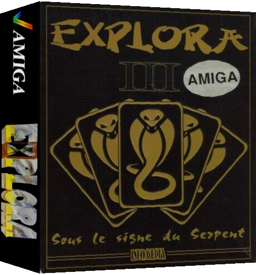 Explora III - Sous le Signe du Serpent — box-3D (WOR)