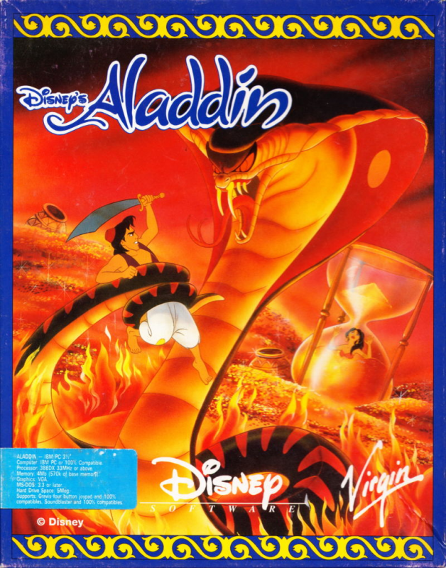 Aladdin box art