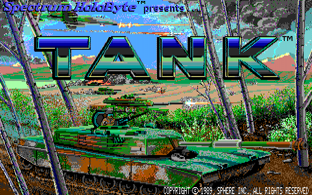 Tank - The M1A1 Abrams Battle Tank Simulation — sstitle (US)