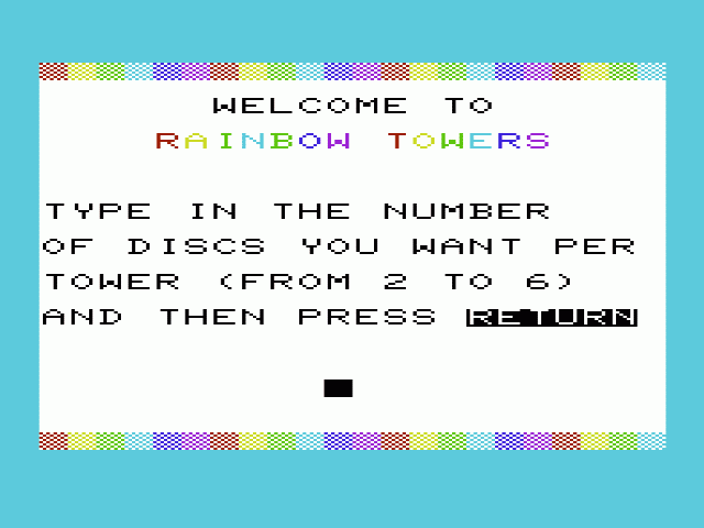 Rainbow Towers — sstitle (WOR)