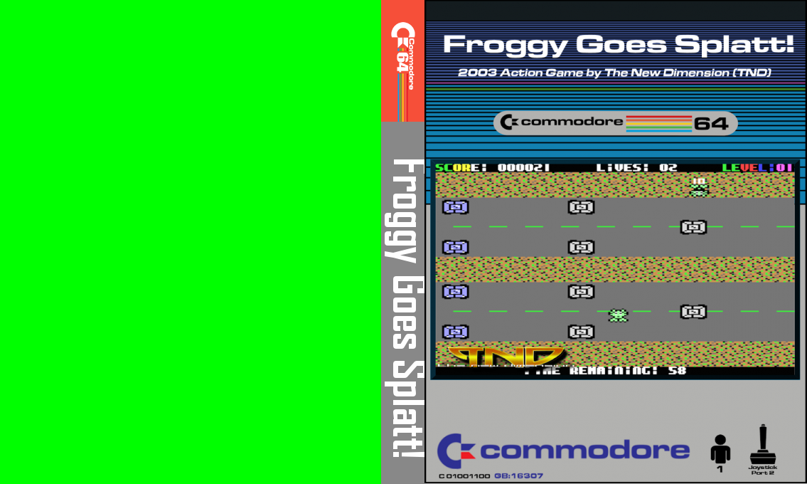 Froggy Goes Splatt! — box-texture (CUS)