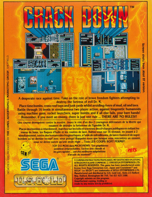Crack Down — box-2D-back (EU)