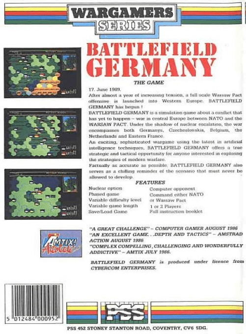 Battlefield Germany - 2 Players — box-2D-back (WOR)
