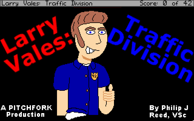 Larry Vales : Traffic Division box art