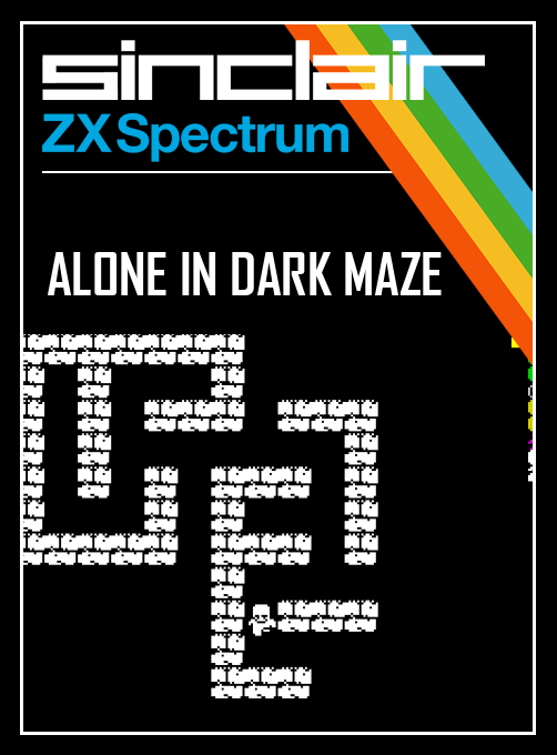 Alone In Dark Maze box art