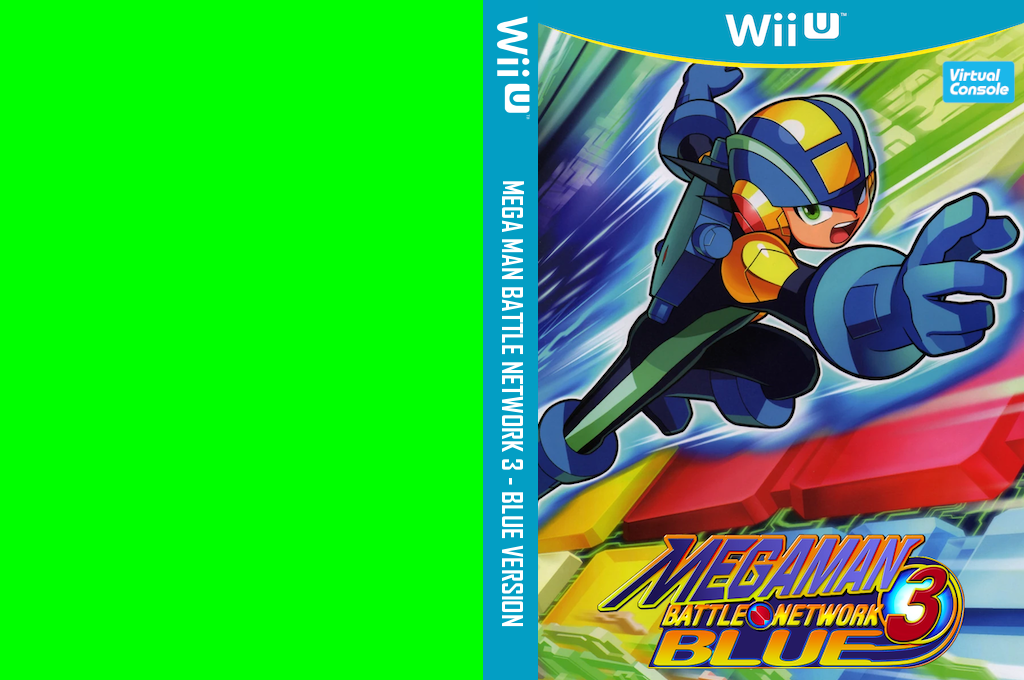 Mega Man Battle Network 3 - Blue Version — box-texture (CUS)