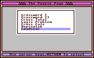 The Puzzle Page #061 — ss (WOR)