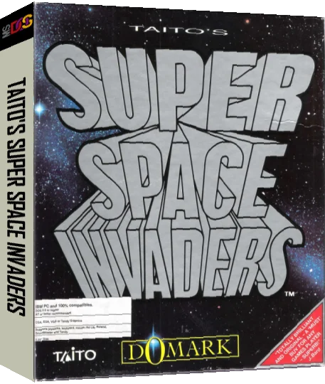 Taito's Super Space Invaders — box-3D (US)