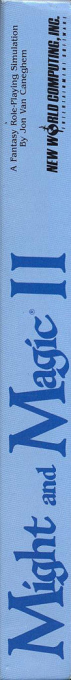Might and Magic II - Gates to Another World — box-2D-side (US)
