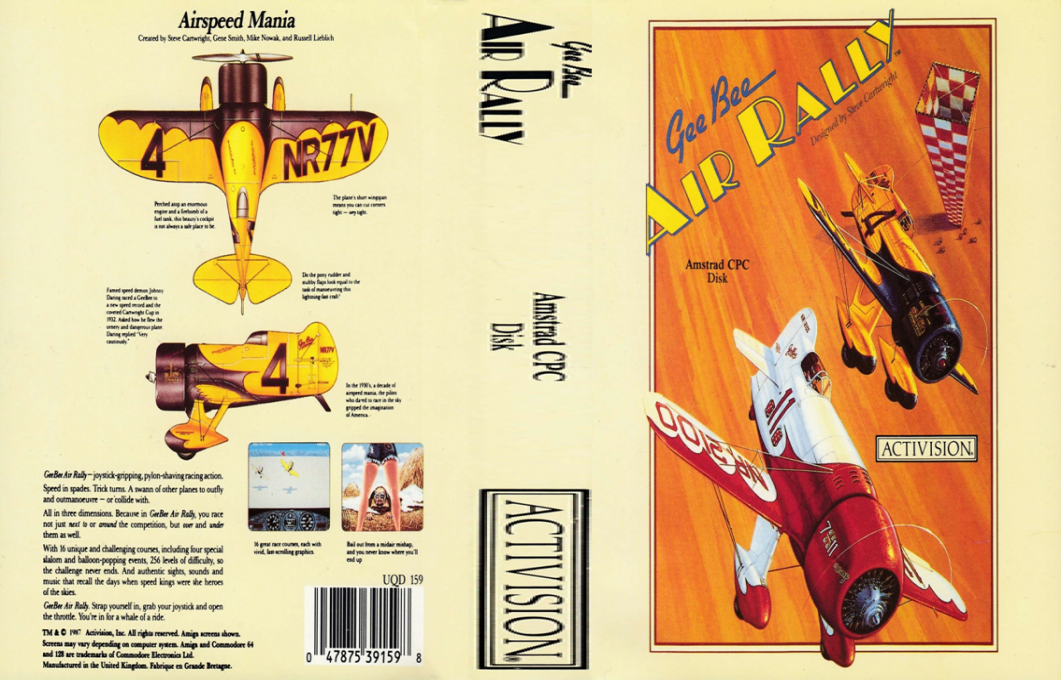 Gee Bee Air Rally — box-texture (EU)