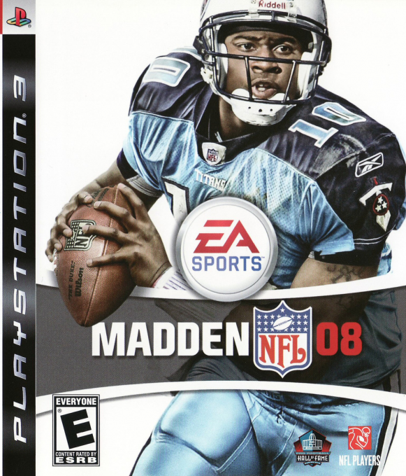 Madden NFL 08 box art