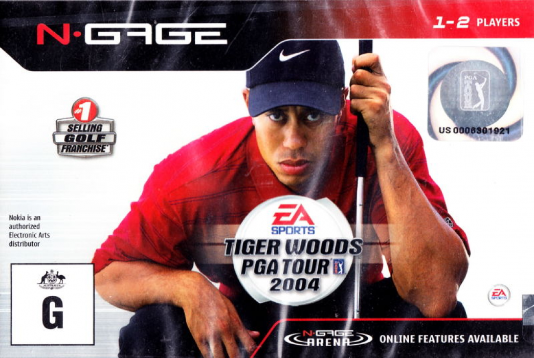 Tiger Woods PGA Tour 2004 — box-2D (AU)