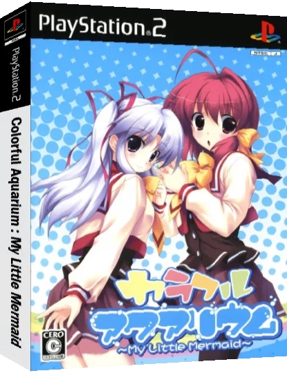 Colorful Aquarium - My Little Mermaid — box-3D (JP)