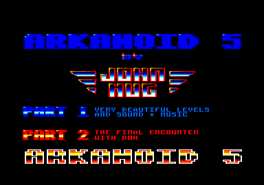 Arkanoid 5 — sstitle (EU)