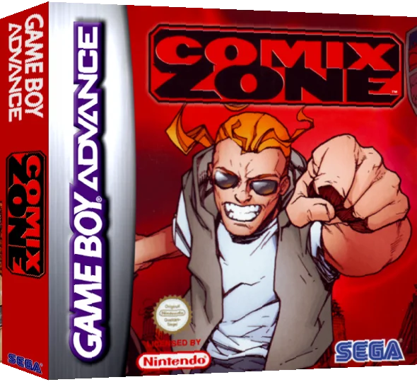 Comix Zone — box-3D (EU)